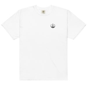 Gray 3D Anchor Logo T-Shirt